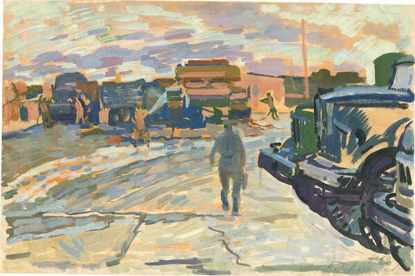 Алексеев Адольф Евгеньевич. Автопарк 